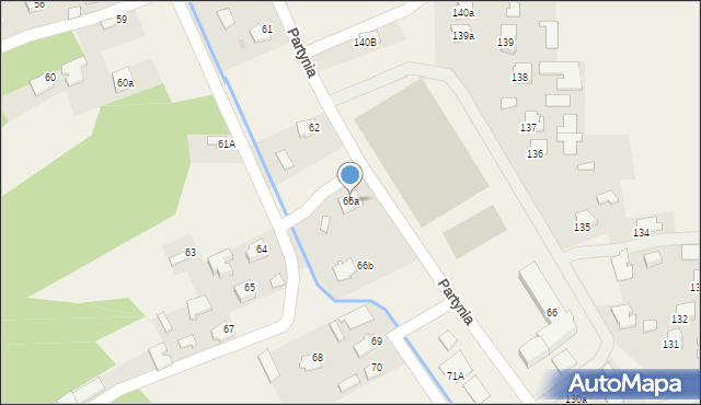 Partynia, Partynia, 66a, mapa Partynia