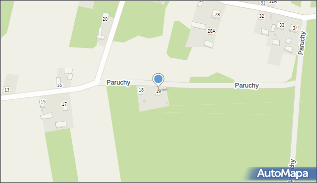 Paruchy, Paruchy, 19, mapa Paruchy