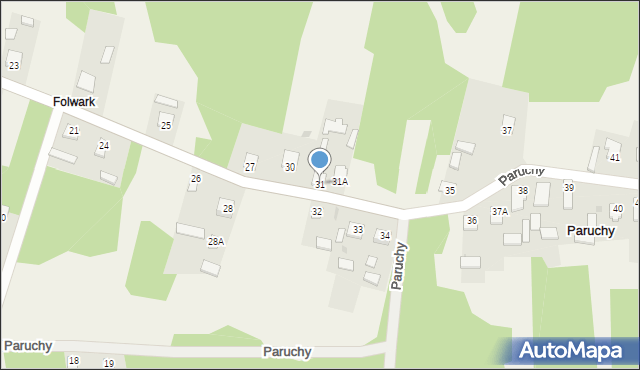 Paruchy, Paruchy, 31, mapa Paruchy