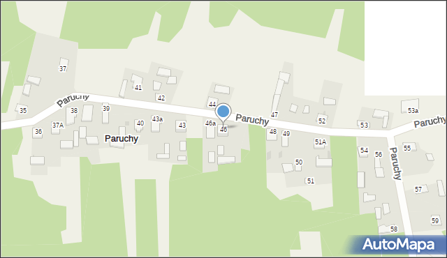 Paruchy, Paruchy, 46, mapa Paruchy