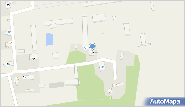 Paruszowice, Paruszowice, 4P, mapa Paruszowice