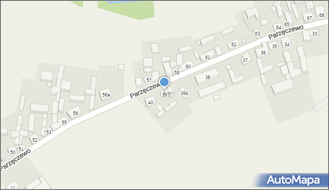 Parzęczewo, Parzęczewo, 39, mapa Parzęczewo