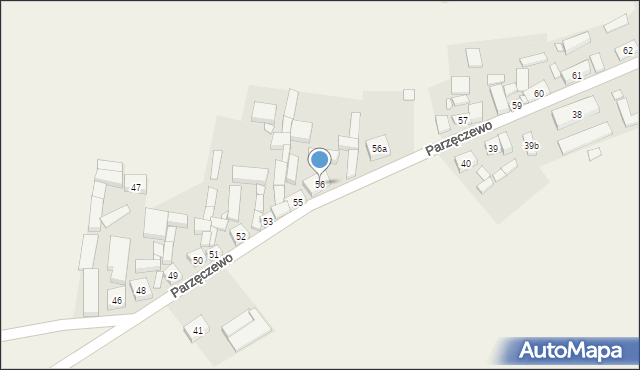 Parzęczewo, Parzęczewo, 56, mapa Parzęczewo