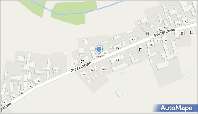 Parzęczewo, Parzęczewo, 59, mapa Parzęczewo