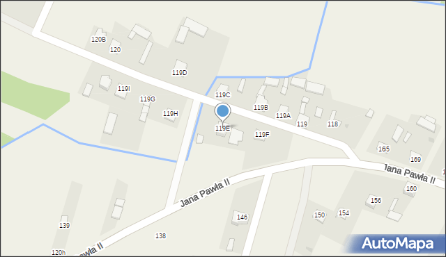 Parznice, Parznice, 119E, mapa Parznice