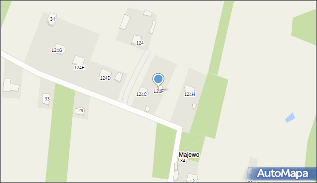 Parznice, Parznice, 124F, mapa Parznice