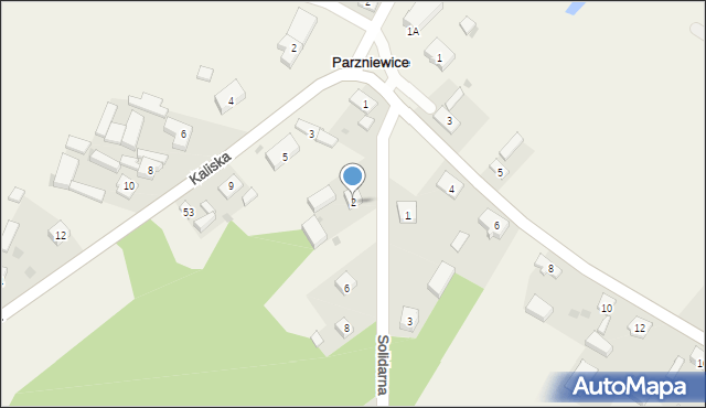 Parzniewice, Parzniewice Duże, 47, mapa Parzniewice