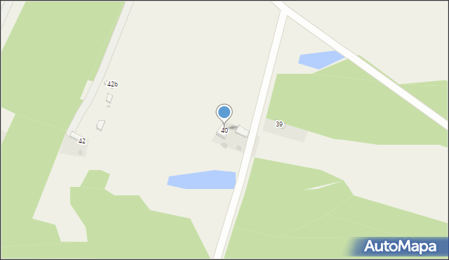 Parzniewiczki, Parzniewiczki, 40, mapa Parzniewiczki