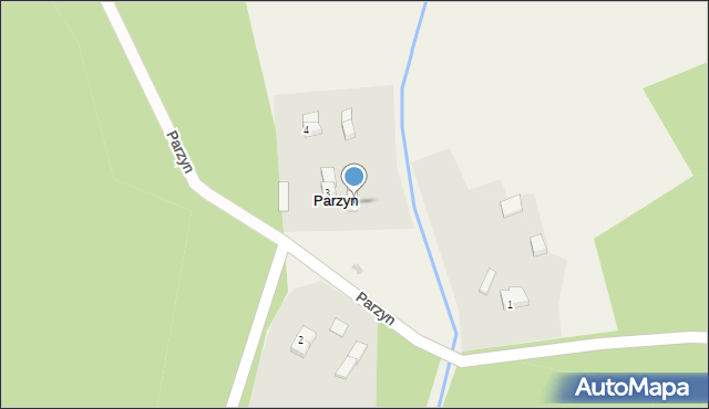 Parzyn, Parzyn, 6, mapa Parzyn