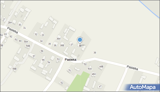 Pasieka, Pasieka, 38, mapa Pasieka