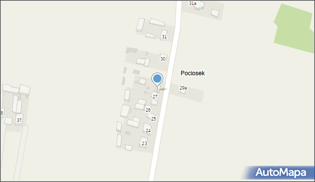 Paskrzyn, Paskrzyn, 28, mapa Paskrzyn