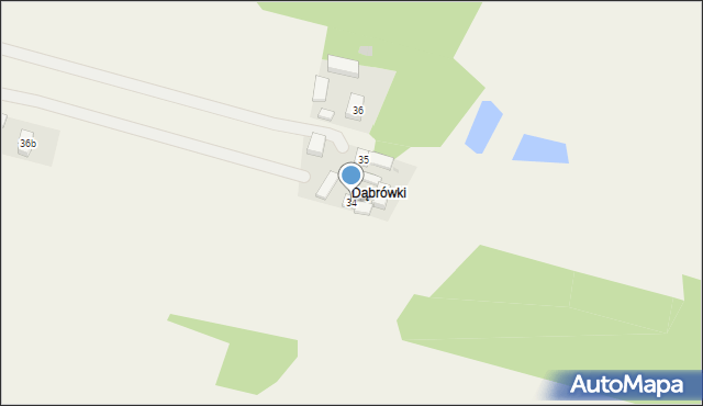 Paskrzyn, Paskrzyn, 34, mapa Paskrzyn