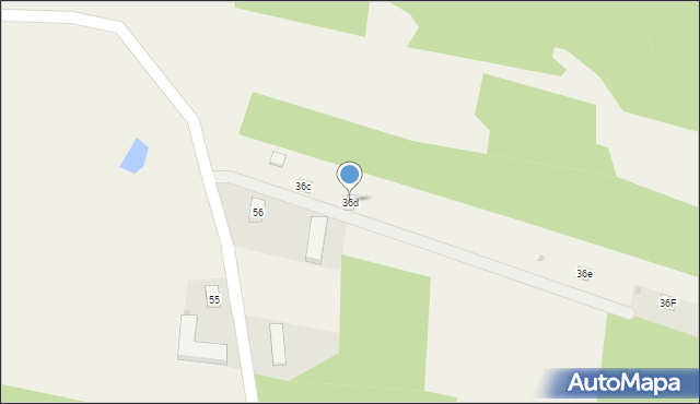 Paskrzyn, Paskrzyn, 36d, mapa Paskrzyn