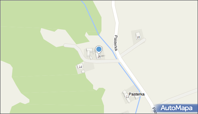 Pasterka, Pasterka, 15, mapa Pasterka