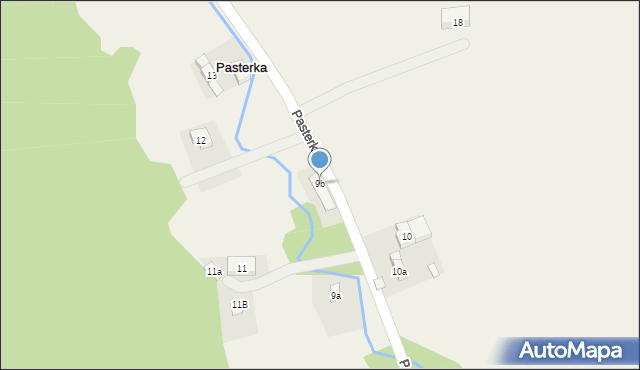 Pasterka, Pasterka, 9b, mapa Pasterka