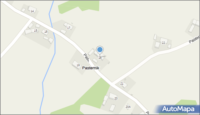 Pasternik, Pasternik, 18, mapa Pasternik