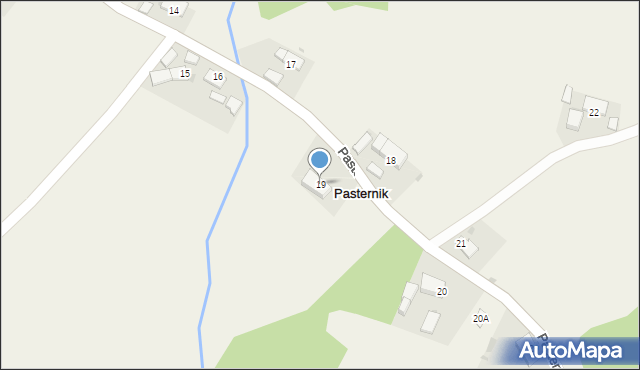 Pasternik, Pasternik, 19, mapa Pasternik