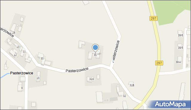 Pasterzowice, Pasterzowice, 31, mapa Pasterzowice