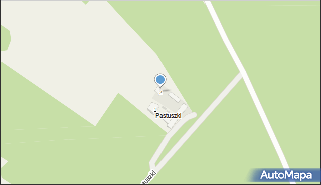 Pastuszki, Pastuszki, 2, mapa Pastuszki