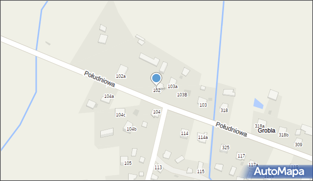 Paszczyna, Paszczyna, 102, mapa Paszczyna