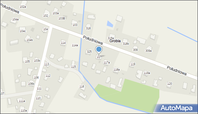 Paszczyna, Paszczyna, 117, mapa Paszczyna