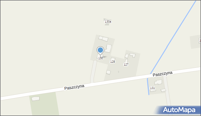 Paszczyna, Paszczyna, 130, mapa Paszczyna