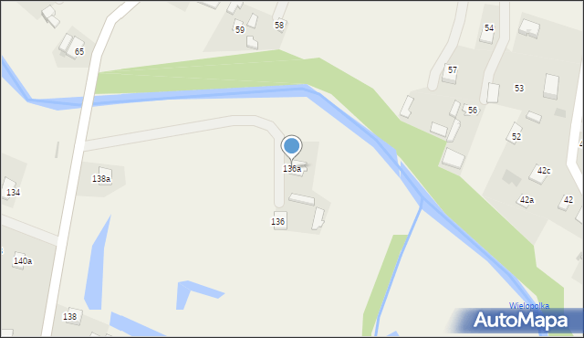 Paszczyna, Paszczyna, 136a, mapa Paszczyna