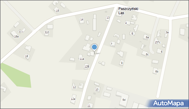 Paszczyna, Paszczyna, 16a, mapa Paszczyna