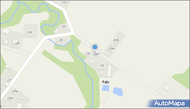 Paszczyna, Paszczyna, 234, mapa Paszczyna