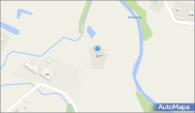 Paszczyna, Paszczyna, 240, mapa Paszczyna