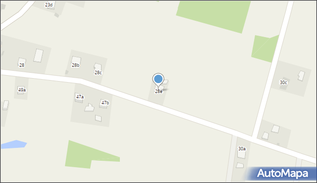 Paszczyna, Paszczyna, 28e, mapa Paszczyna