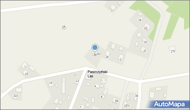 Paszczyna, Paszczyna, 2b, mapa Paszczyna