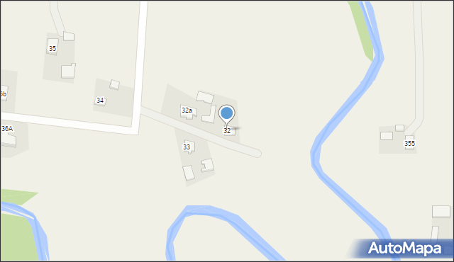 Paszczyna, Paszczyna, 32, mapa Paszczyna