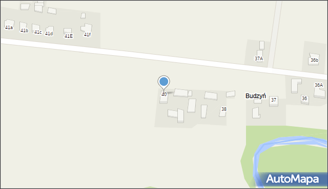 Paszczyna, Paszczyna, 40, mapa Paszczyna