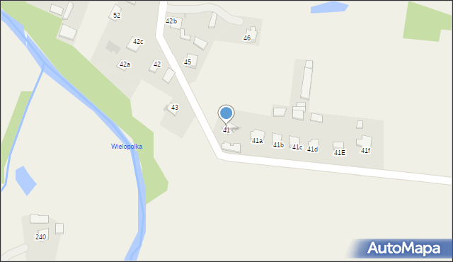 Paszczyna, Paszczyna, 41, mapa Paszczyna