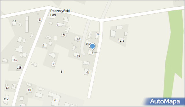 Paszczyna, Paszczyna, 6, mapa Paszczyna