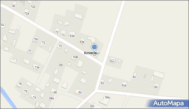 Paszczyna, Paszczyna, 63, mapa Paszczyna