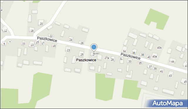 Paszkowice, Paszkowice, 27, mapa Paszkowice