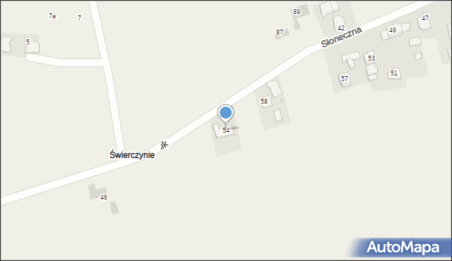 Paszkówka, Pasternik, 54, mapa Paszkówka