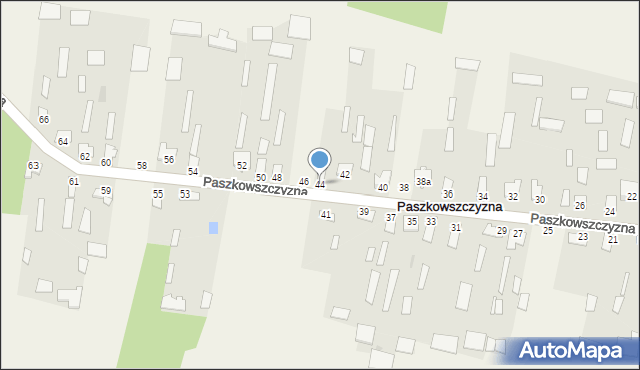 Paszkowszczyzna, Paszkowszczyzna, 44, mapa Paszkowszczyzna