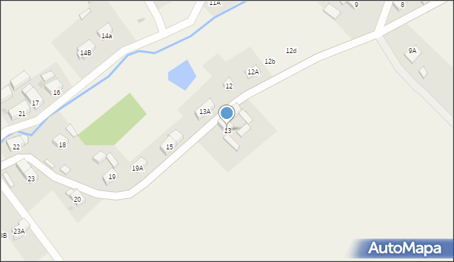 Paszowice, Paszowice, 13, mapa Paszowice