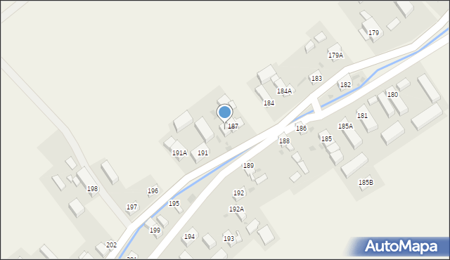 Paszowice, Paszowice, 190, mapa Paszowice