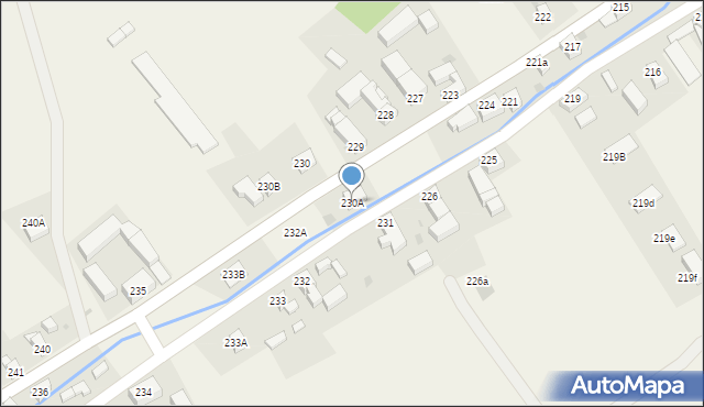 Paszowice, Paszowice, 230A, mapa Paszowice