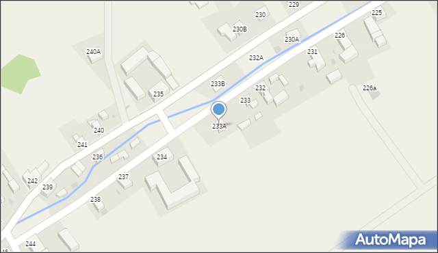 Paszowice, Paszowice, 233A, mapa Paszowice