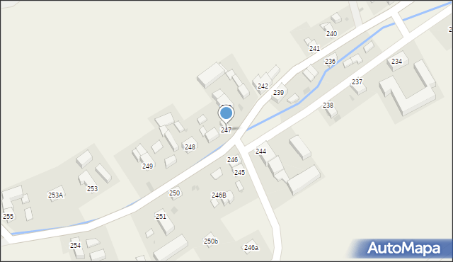 Paszowice, Paszowice, 247, mapa Paszowice