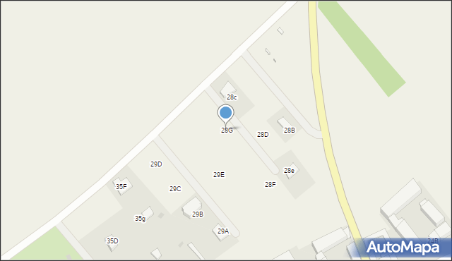 Paszowice, Paszowice, 28G, mapa Paszowice