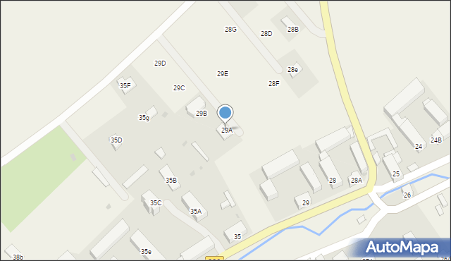 Paszowice, Paszowice, 29A, mapa Paszowice