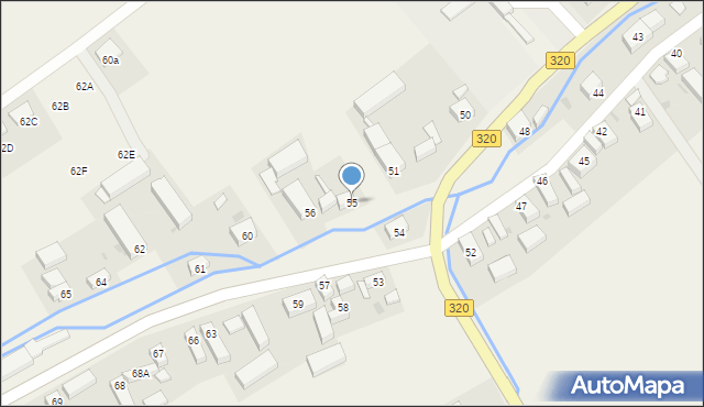 Paszowice, Paszowice, 55, mapa Paszowice