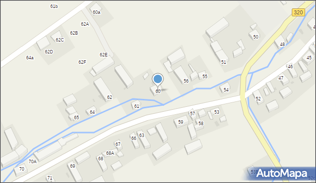 Paszowice, Paszowice, 60, mapa Paszowice