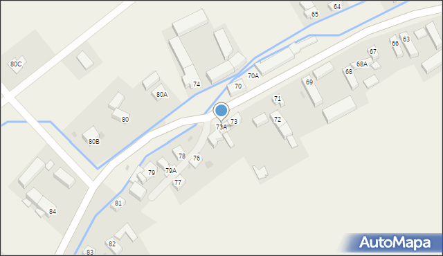 Paszowice, Paszowice, 73A, mapa Paszowice